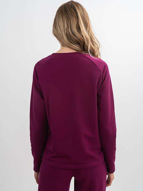 Свитшот с отстрочкой, пурпур, опт фото 2