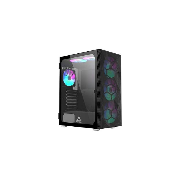 Корпус ATX MONTECH X3 Mesh, Midi-Tower, без БП, черный [x3 mesh bl] фото 1