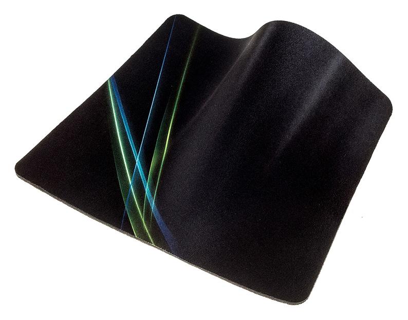 Коврик для мыши Оклик OK-F0250 рисунок/линии неоновые 250x200x3мм фото 3