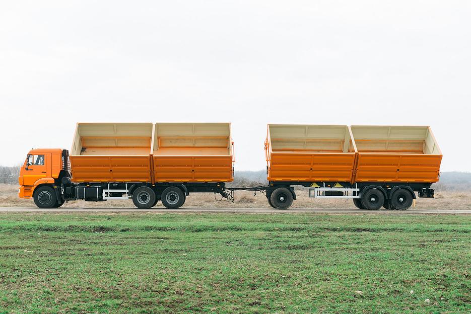 КАМАЗ зерновоз самосвальный фото 4