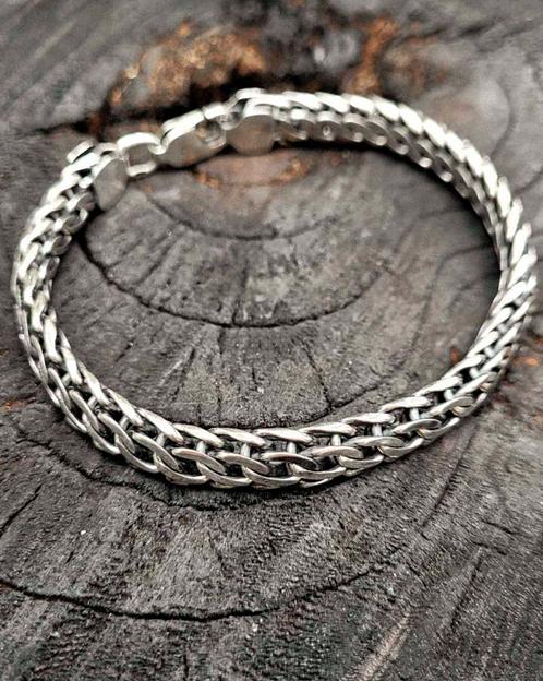 Серебряный мужской ювелирный браслет 925 фото 5