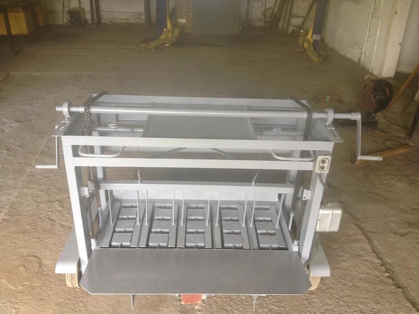 Шлакоблочный станок на 5 блоков стационарный Балхаш фото 7