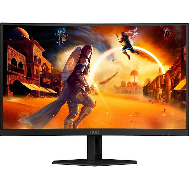 МОНИТОР 27" AOC C27G4ZXE Black (VA, изогнутый, 1920x1080, 280Hz, 0.3 ms, 178°/178°, 300 cd/m, 80M:1, +2xHDMI 2.0, +DP) фото 1