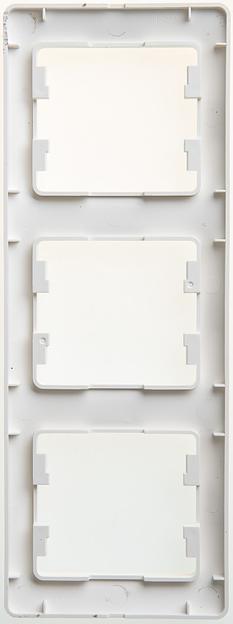 Systeme electric GSL000607 GLOSSA 3-постовая РАМКА, вертикальная, ПЕРЛАМУТР фото 6