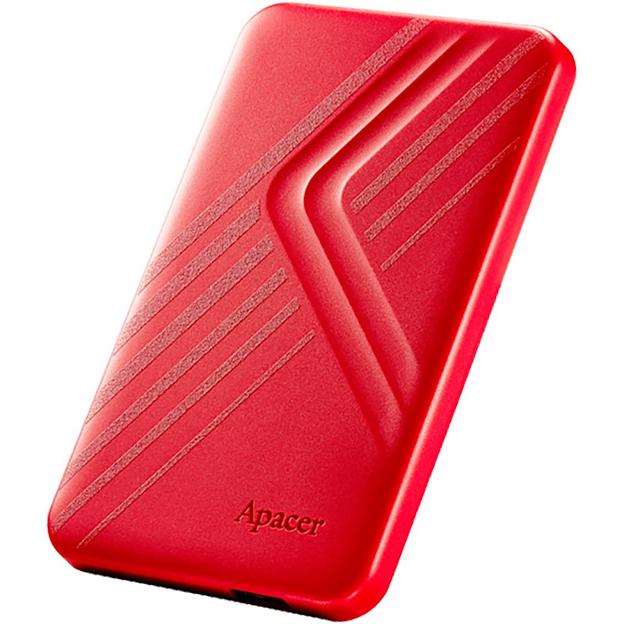 2.5" 1TB Apacer AC236 AP1TBAC236R-1 USB 3.1 Gen 1, Red, RTL {20} (917393) фото 1