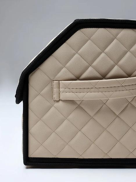 Органайзер в багажник для автомобиля бежевый ОПТ фото 1