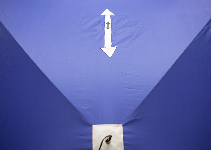 Палатка СТЭК куб 1 трехслойная (дышащая) 150*150*170 см. фото 5