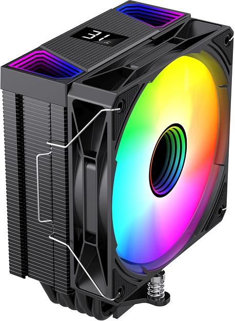 Устройство охлаждения(кулер) Bloody BD-AC220-ARGB1 ARGB Soc-AM5/AM4/1151/1200/2066/1700 черный 4-pin 14-26dB Al+Cu LCD 220W 596gr Ret (BD-AC220-ARGB1-BK) фото 4