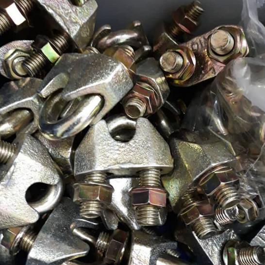 Зажим канатный винтовой 6 мм DIN 741 фото 1