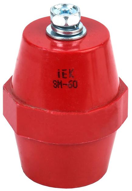 Изолятор SM60 (М8) силовой с болтом фото 1