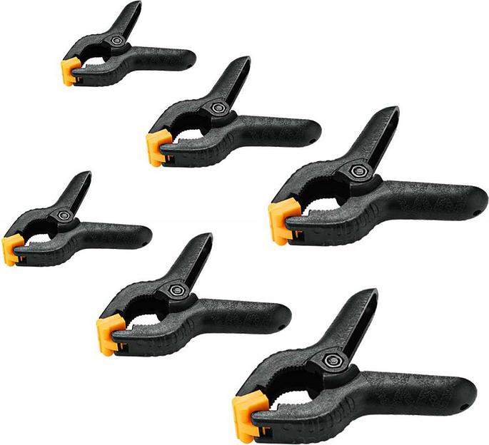 Струбцина быстрозажимная 40 мм CL40-6, 6 шт фото 1