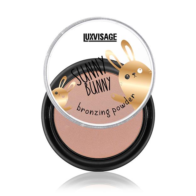 Lux visage sunny bunny пудра-бронзатор с эффектом естественного загара и легкого сияния 01 10г фото 1