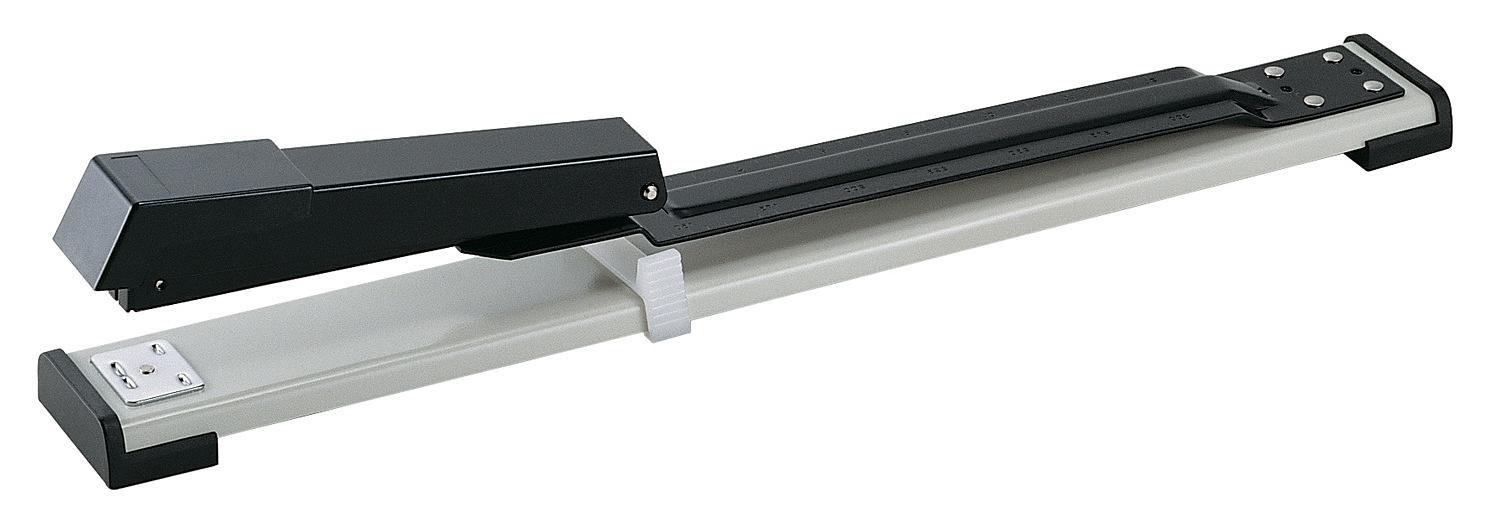 Степлер брошюровочный Kw-Trio 5900 Full-strip 24/6 26/6 (20листов) серый/черный 210скоб фото 1