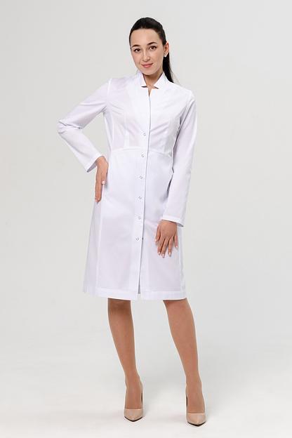 Doctor Big / Халат медицинский женский (Ultra, длинный рукав, на кнопках) арт. 2-94-24-4 фото 1