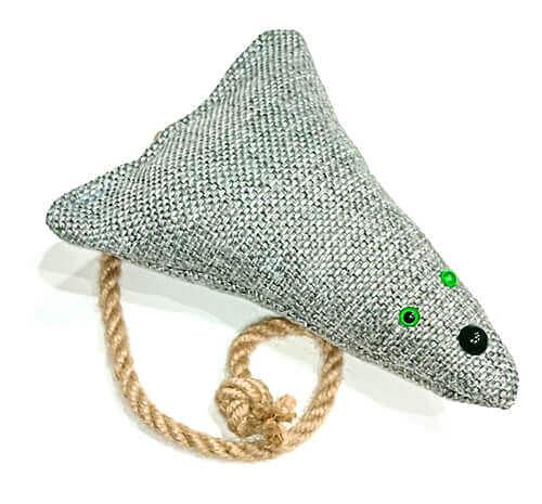 Игрушка «Мышь» большая серая (комплект из 5шт) ОПТ фото 1