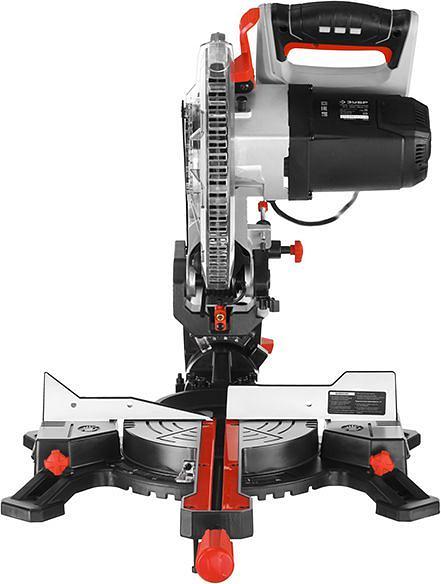 Торцовочная пила Зубр ЗПТ-255-1800 ПЛ 1800Вт 5000об/мин d=255мм фото 2