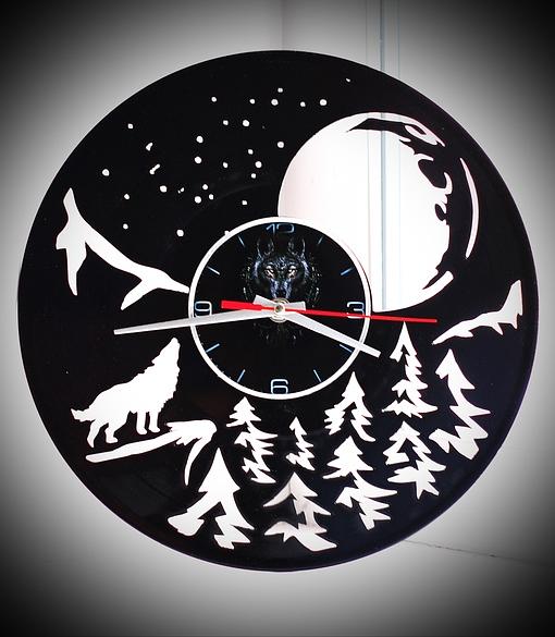 Настенные часы «Волк» ОПТ фото 1