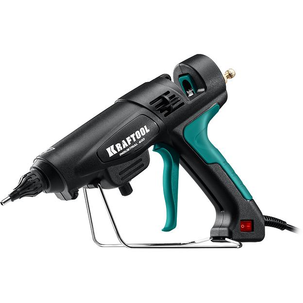 KRAFTOOL Industrial 400, d 11 - 12 мм, 50 г/мин, 130 - 230°C, электрический термоклеевой пистолет (06843-300-12) фото 10