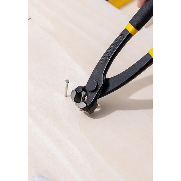 Клещи монтажные вязальные Deli DL111009 250мм, высокоуглеродистая сталь, прорезиненные рукоятки фото 3