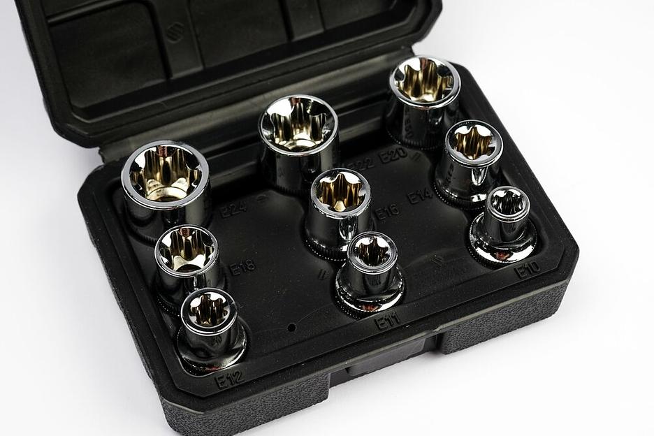 Набор инструментов KINGQUEEN 9 предметов WIB-15002 фото 4