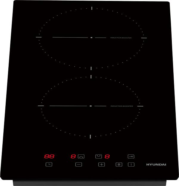Индукционная варочная поверхность Hyundai HHI 3710 BG черный фото 3