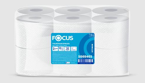 Бумага туалетная «FOCUS POINT» 2сл 150м опт фото 1