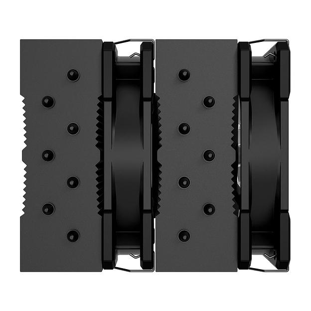 Кулер ID-COOLING SE-207-XT ARGB LGA20XX/1700/1200/115X/AM4 (8шт/кор, TDP 280W, PWM, черный, 7 тепл.трубок + медная база, 2 x FAN 120mm, Addressable RGB LED) RET фото 4