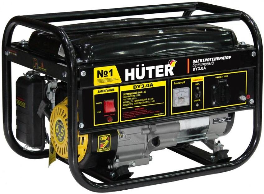 Генератор Huter DY3.0A 2.8кВт фото 1