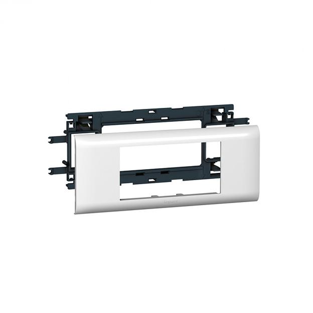 Суппорт Mosaic на 4 модуля для кабель-каналов DLP с шириной крышки 65 мм 010954 фото 1