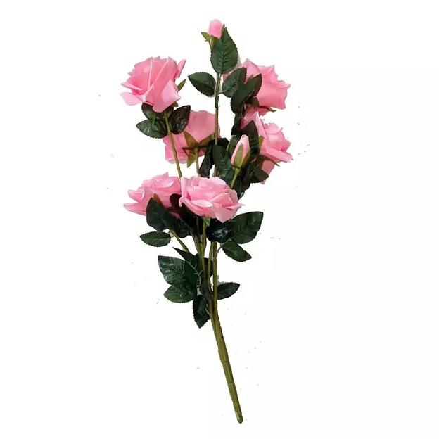 Букет тройная ветка с 6 головками и 2 бутонами 70см фото 4