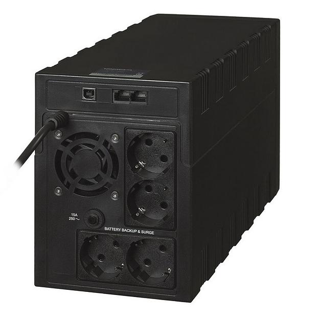Источник бесперебойного питания Ippon Back Basic 1500 Euro 900Вт 1500ВА черный фото 4