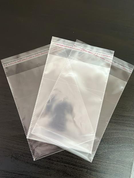 Полипропиленовые БОПП пакеты с клеевым клапаном 100×200×4 мм фото 2