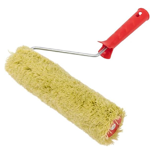 Валик полиакрил зеленый, ворс 18 мм, ширина ролика 240 мм, Ø 42 мм, бюгель 6 мм REXANT фото 1