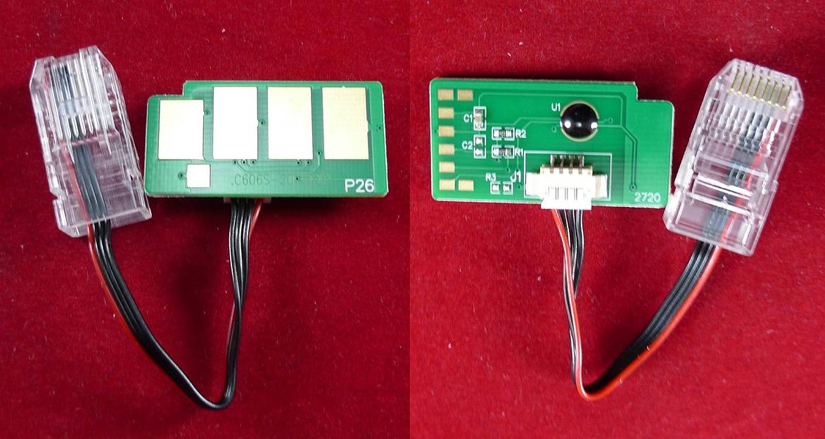 Чип Samsung CLX-9350ND (CLT-C606S) Cyan, 20K ELP Imaging® фото 1