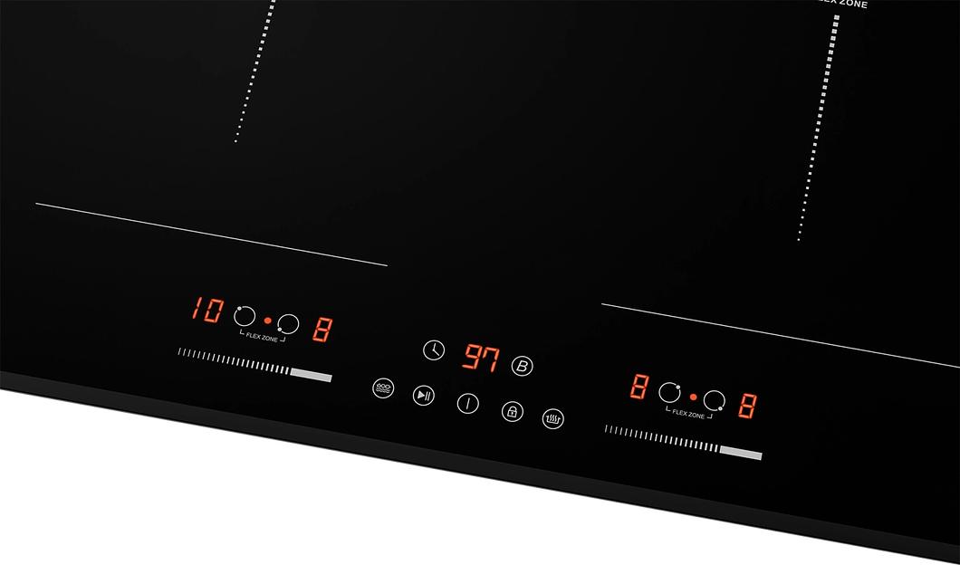 Индукционная варочная поверхность Weissgauff HI 642 Bfzg, независимая, черный фото 4