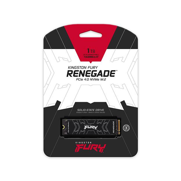 Твердотельный накопитель SSD Kingston FURY Renegade SFYRS/1000G M.2 NVMe PCIe 4.0 фото 1