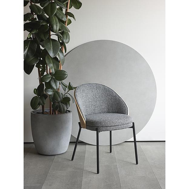 Стул Cloud, рогожка, грифельно-серый фото 5