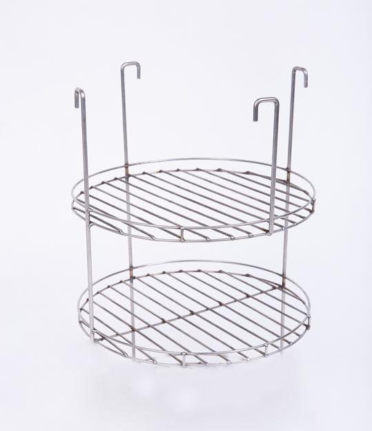 Решетка Д30 2-х ярусная с бортиком ОПТ фото 1