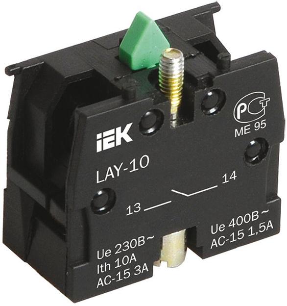 Блок контактный 1з для LAY5 ИЭК BDK21 фото 1