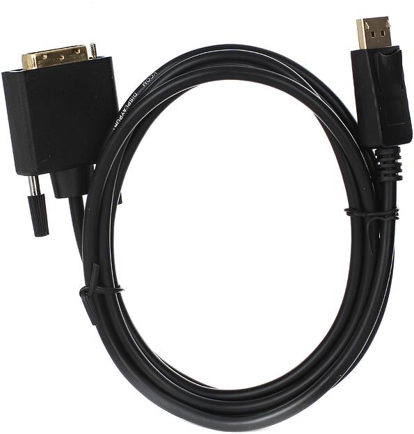 Кабель-переходник DisplayPort M ---> DVI M 1,8м VCOM VCOM DisplayPort M ---> DVI M 1,8м (CG606-1.8M) фото 1