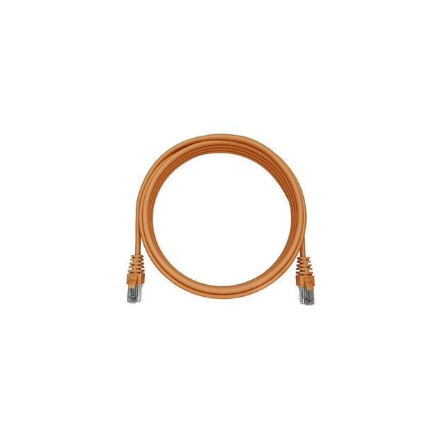 Патч-корд NTSS NTSS-PC-UTP-RJ45-5e-0.3-LSZH-OR, вилка RJ-45, вилка RJ-45, кат.5E, LSZH, 0.3м, оранжевый фото 1