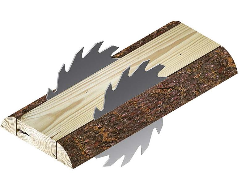 Станок двухпильный кромкообрезной КМ-350 фото 3