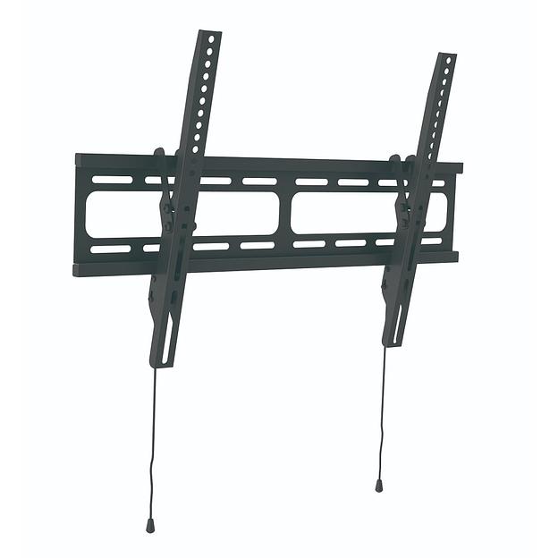 Wize [WT55] для 32"-80" LCD телевизоров, VESA 600x400, угол наклона 3-12°, расстояние от стены 4 см, до 45 кг, черн., розн. упаковка фото 1