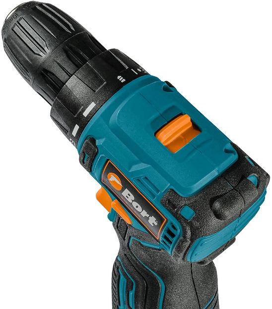 Bort ДРЕЛЬ-ШУРУПОВЕРТ АККУМУЛЯТОРНАЯ BAB-16-BLK (2 АКБ + ЗУ) [93414868] { 16.8 В, 2 Ач, Li-lon, 2 Акк } фото 4