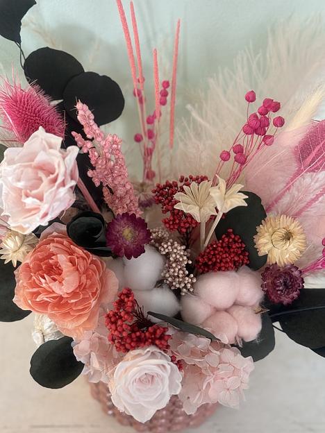 Букет из сухоцветов 43 см код 116551121 ОПТ фото 2