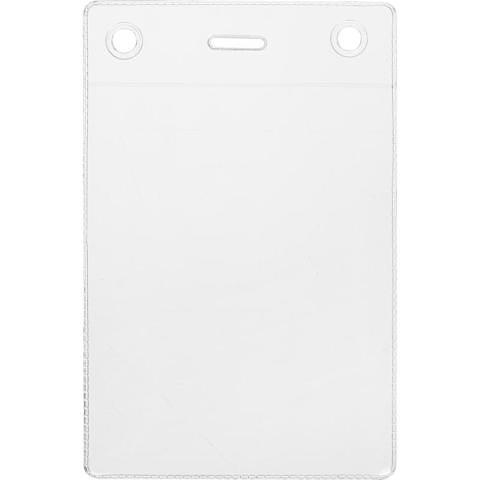 Бейдж вертикальный, 82х125 (76х107)мм, 10 шт, Attache Economy 26PHR фото 1