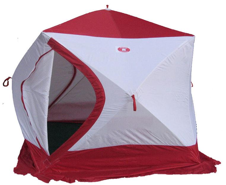 Палатка Медведь куб 4, 215х215х200 см. фото 1