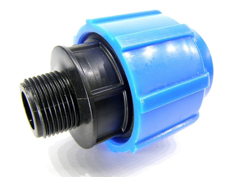 Муфта ПНД 20x1/2 наруж рез фото 1