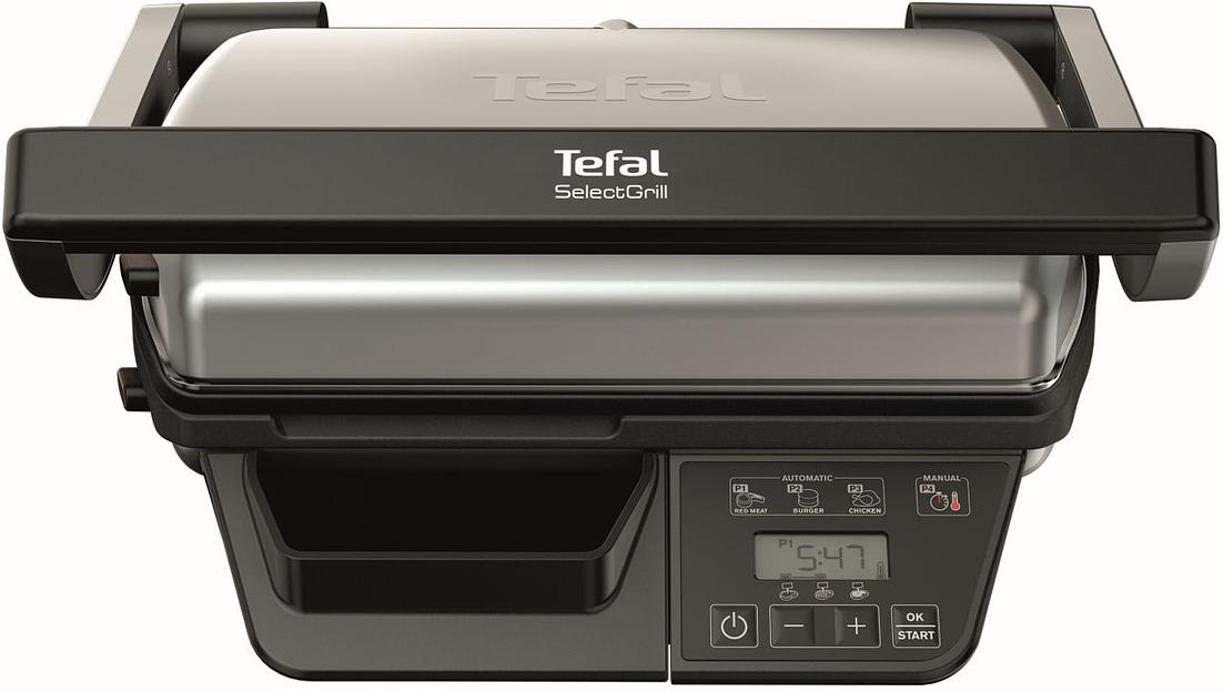 Электрогриль Tefal Optigrill GC740B30 2000Вт черный/серебристый фото 3