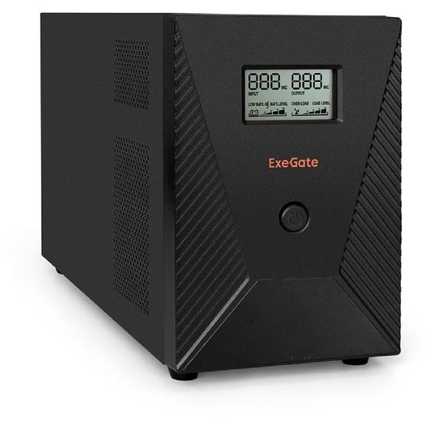EXEGATE EP287660RUS ИБП SpecialPro Smart LLB-3000.LCD.AVR.EURO.RJ.USB <3000VA/1800W, LCD, AVR,4евро,RJ45/11,USB> фото 1